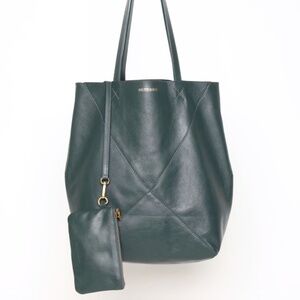 Walter Baker leather ledger tote bag